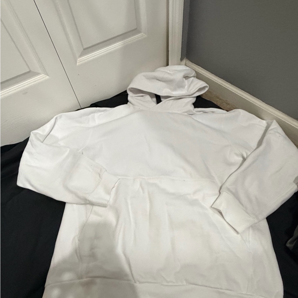 lululemon athletica Men's White Hoodie Sweater